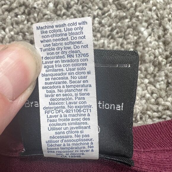 Harley Davidson T Shirt Womens Medium Maroon Denver Colorado Honoring Military - Picture 5 of 16